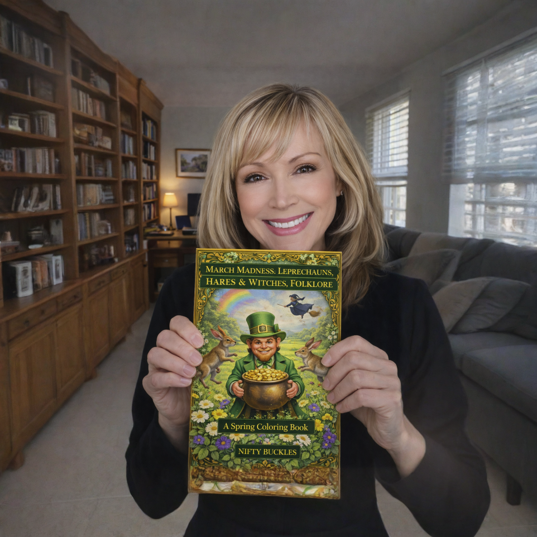 Nifty Buckles (Valerie Hopkins) Author of enchanted tales, folklore & magic • Once famously chased by vampire pumpkins. Brand Architect of The Darwind5 VAWT