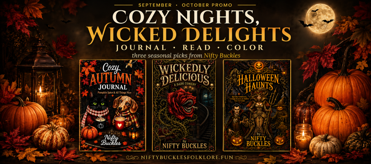 Nifty Buckles (Valerie Hopkins) Author of enchanted tales, folklore & magic • Once famously chased by vampire pumpkins. Brand Architect of The Darwind5 VAWT